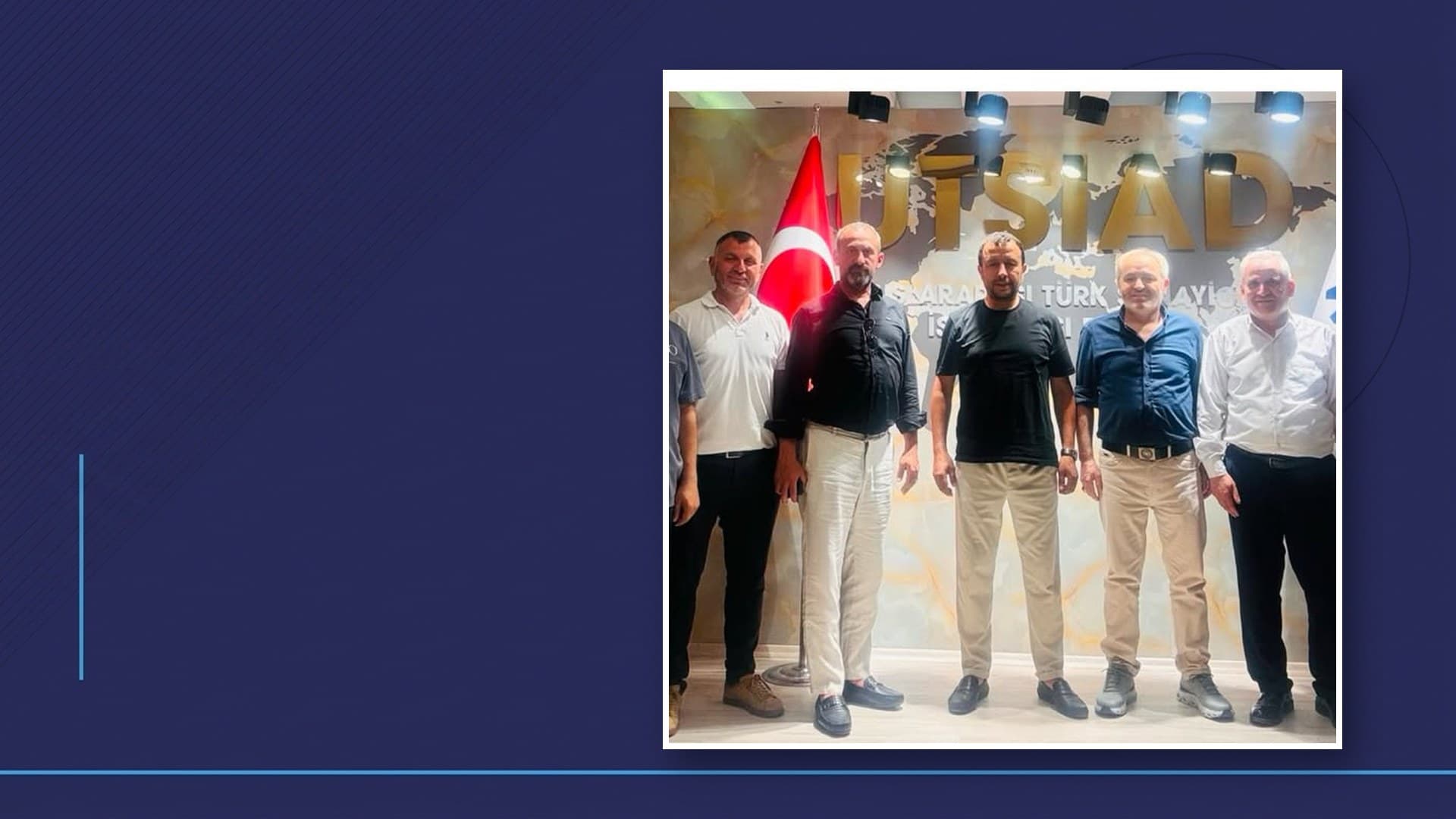 ÖZMERT Pano Yetkilisi Harun Pala UTSİAD’ı Ziyaret Etti