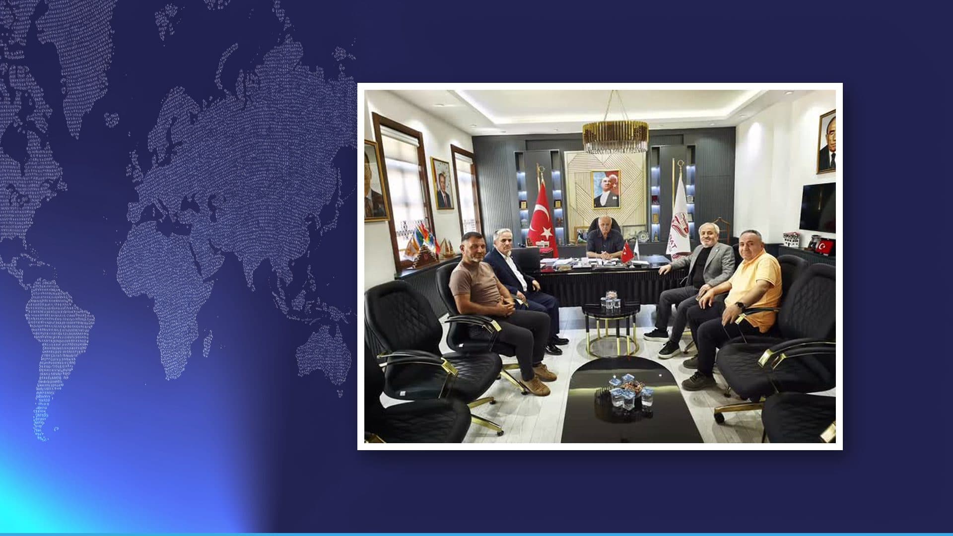 UTSİAD Heyetinden Boyabat Belediye Başkanı'na Ziyaret