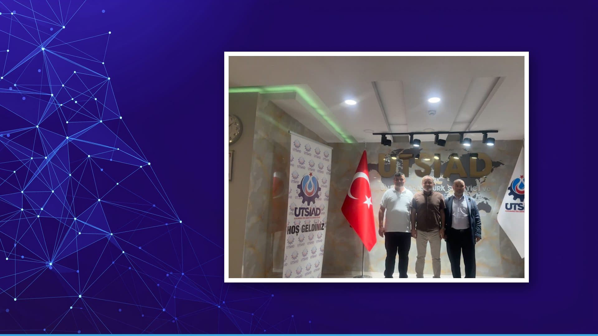 Giresun Medya Federasyonu Başkanı'ndan UTSİAD'a Ziyaret