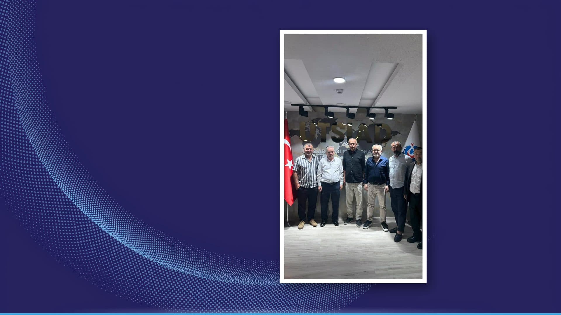 Kosovalı Sanayici Erol Ciguli UTSİAD Genel Merkezi'nde